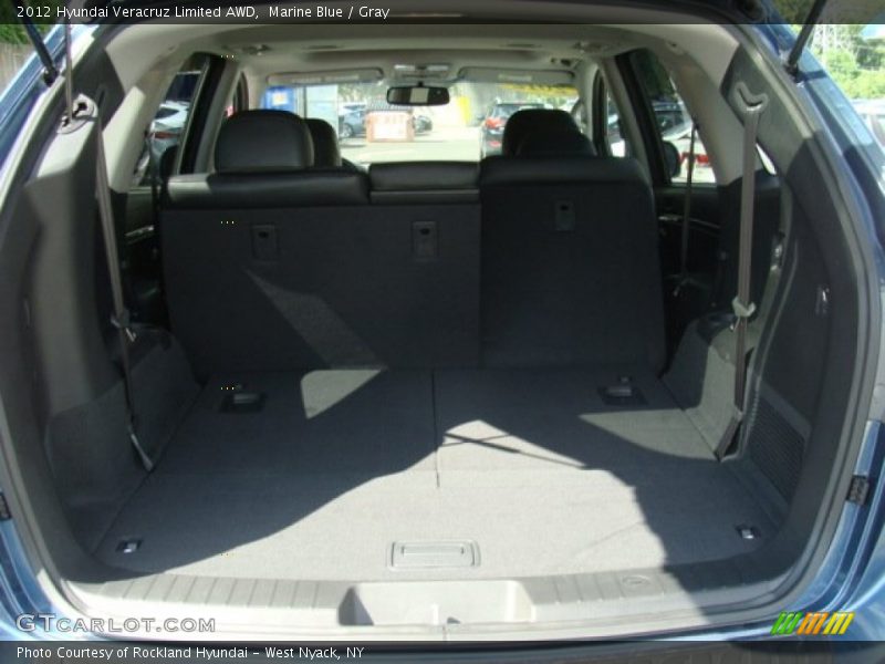 Marine Blue / Gray 2012 Hyundai Veracruz Limited AWD