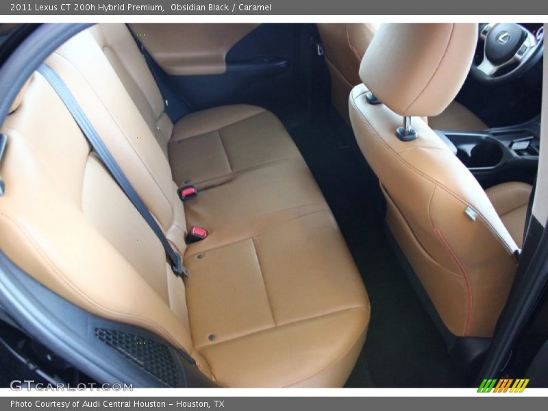 Obsidian Black / Caramel 2011 Lexus CT 200h Hybrid Premium