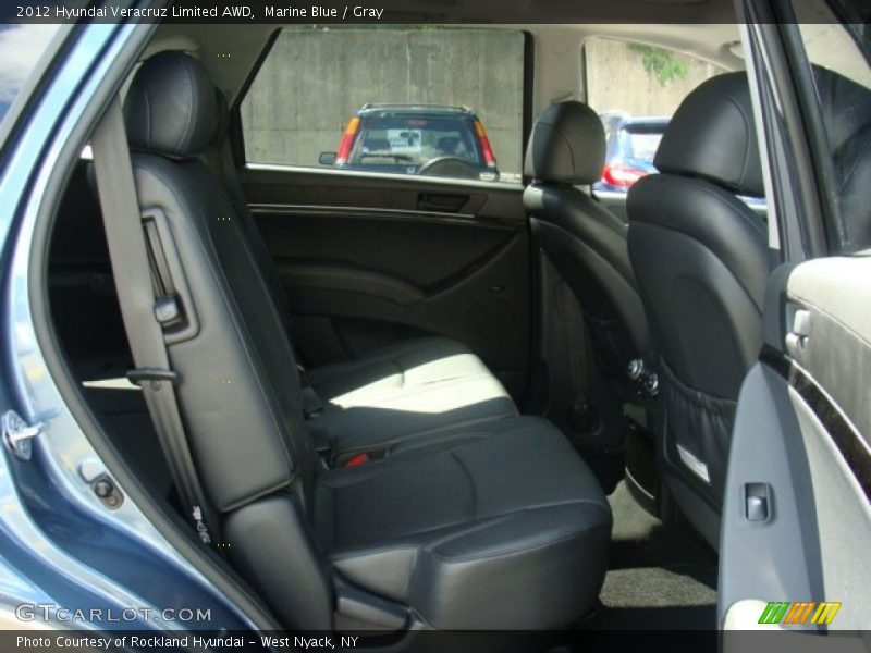 Marine Blue / Gray 2012 Hyundai Veracruz Limited AWD