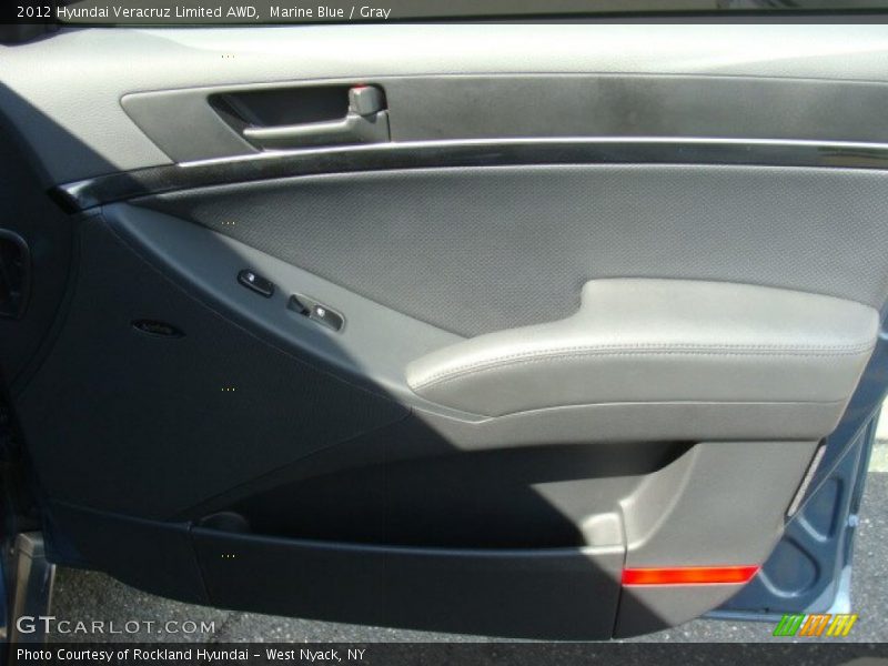 Marine Blue / Gray 2012 Hyundai Veracruz Limited AWD