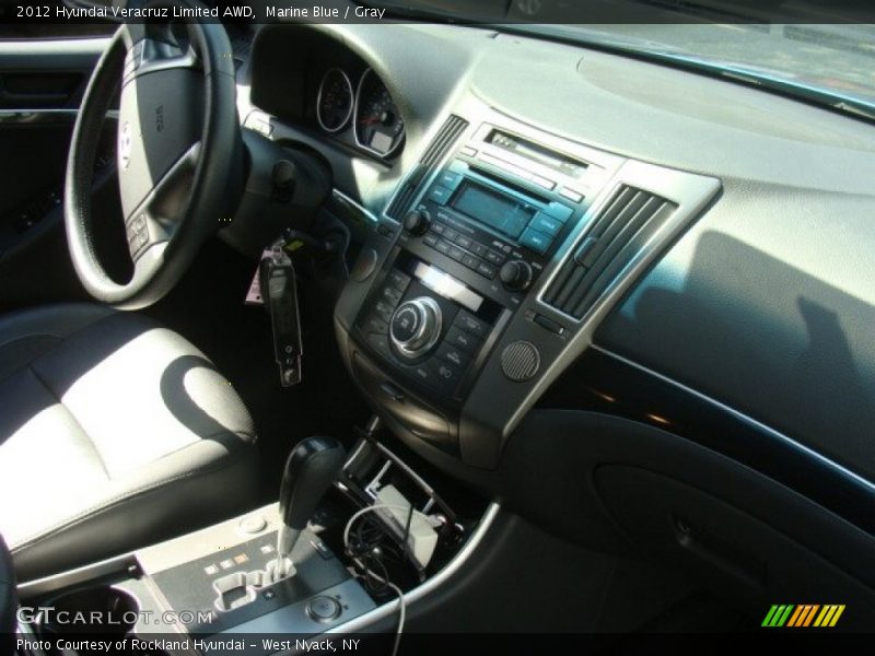 Marine Blue / Gray 2012 Hyundai Veracruz Limited AWD