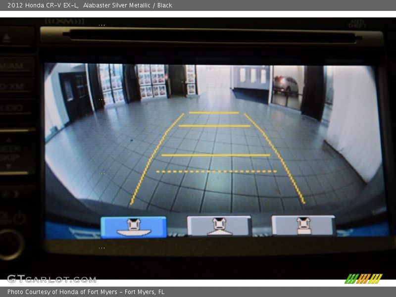 Alabaster Silver Metallic / Black 2012 Honda CR-V EX-L