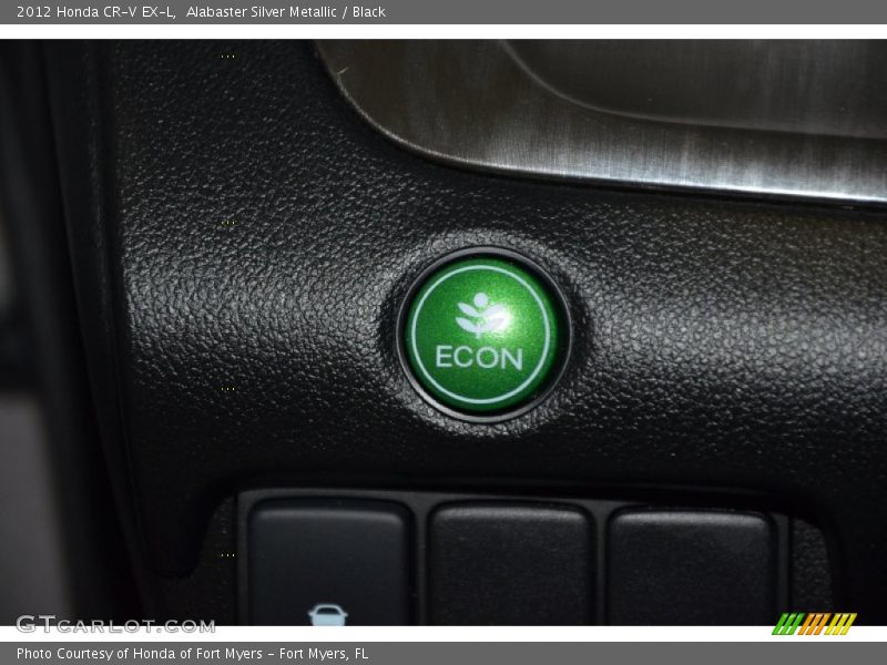 Alabaster Silver Metallic / Black 2012 Honda CR-V EX-L