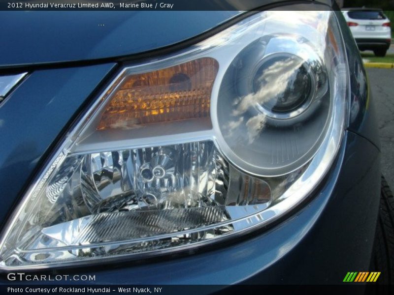 Marine Blue / Gray 2012 Hyundai Veracruz Limited AWD