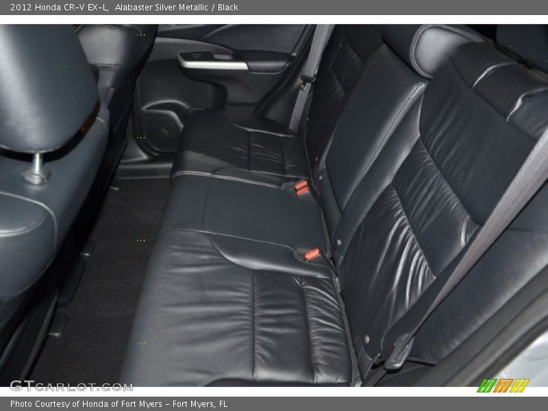 Alabaster Silver Metallic / Black 2012 Honda CR-V EX-L