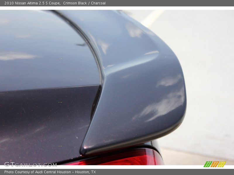 Crimson Black / Charcoal 2010 Nissan Altima 2.5 S Coupe