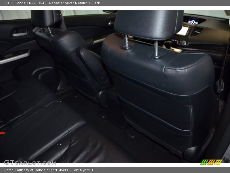 Alabaster Silver Metallic / Black 2012 Honda CR-V EX-L