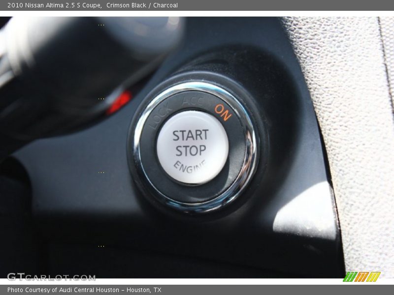 Crimson Black / Charcoal 2010 Nissan Altima 2.5 S Coupe