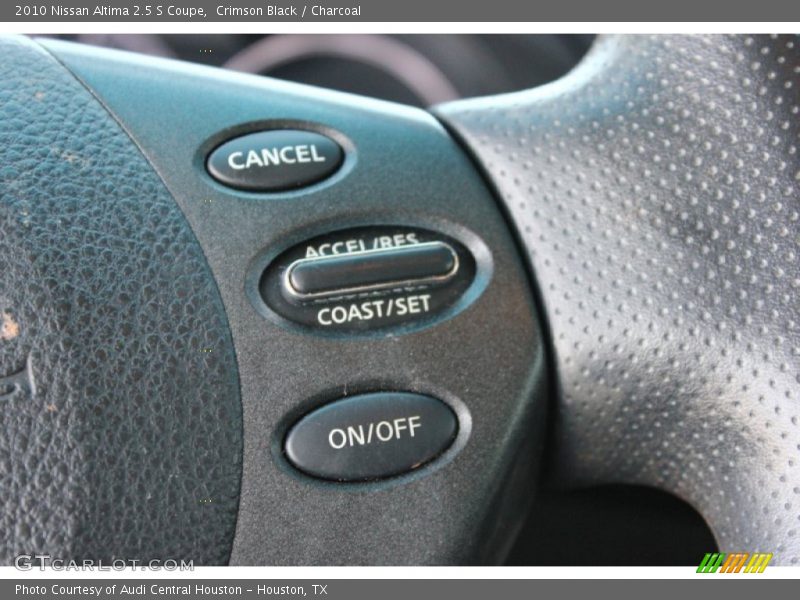 Crimson Black / Charcoal 2010 Nissan Altima 2.5 S Coupe