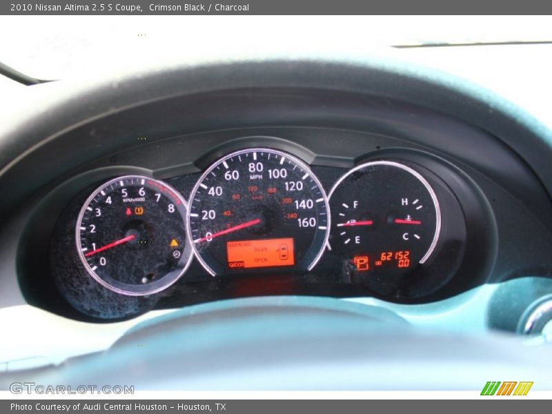 Crimson Black / Charcoal 2010 Nissan Altima 2.5 S Coupe
