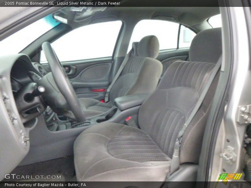 Liquid Silver Metallic / Dark Pewter 2005 Pontiac Bonneville SE