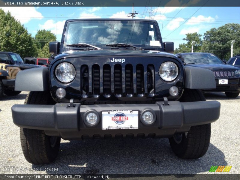 Black / Black 2014 Jeep Wrangler Sport 4x4