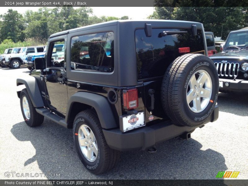 Black / Black 2014 Jeep Wrangler Sport 4x4