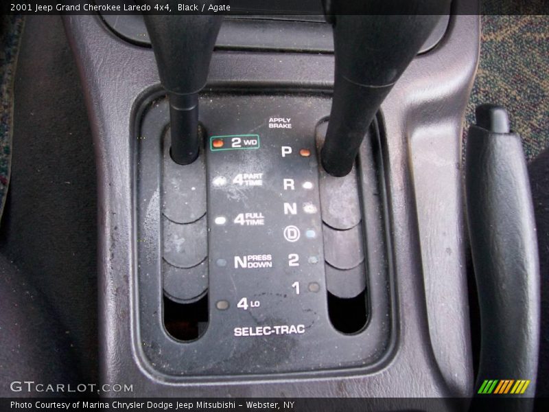 Black / Agate 2001 Jeep Grand Cherokee Laredo 4x4