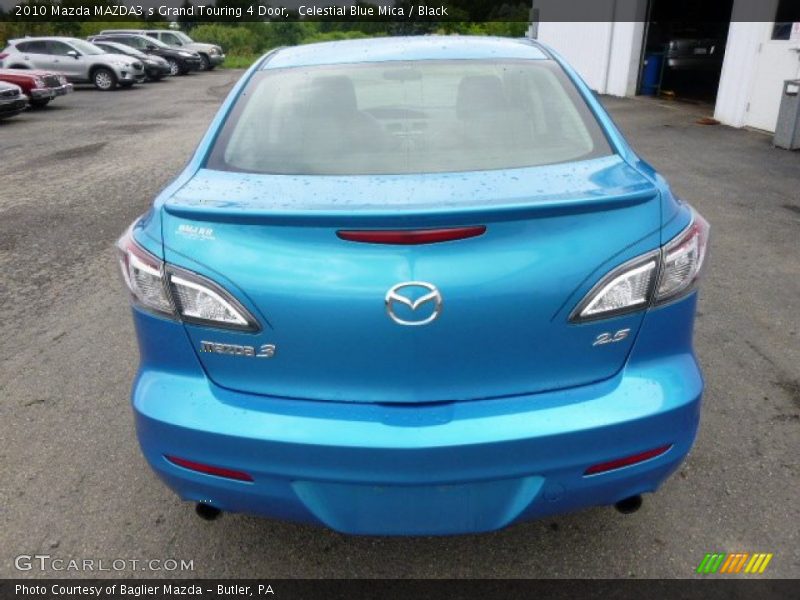  2010 MAZDA3 s Grand Touring 4 Door Celestial Blue Mica