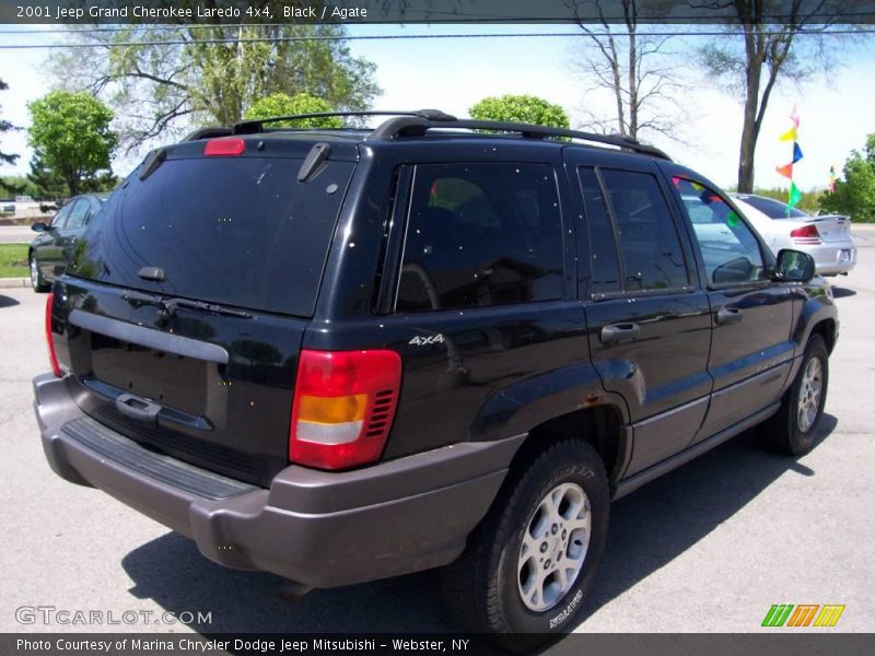 Black / Agate 2001 Jeep Grand Cherokee Laredo 4x4