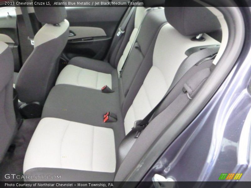 Atlantis Blue Metallic / Jet Black/Medium Titanium 2013 Chevrolet Cruze LS