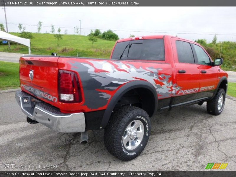  2014 2500 Power Wagon Crew Cab 4x4 Flame Red