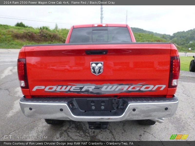 Flame Red / Black/Diesel Gray 2014 Ram 2500 Power Wagon Crew Cab 4x4