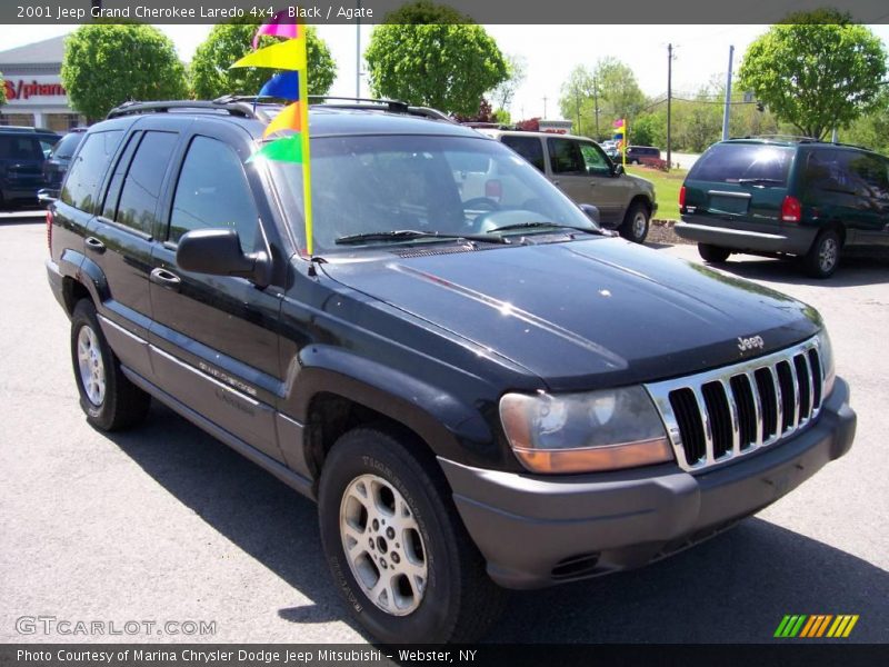 Black / Agate 2001 Jeep Grand Cherokee Laredo 4x4
