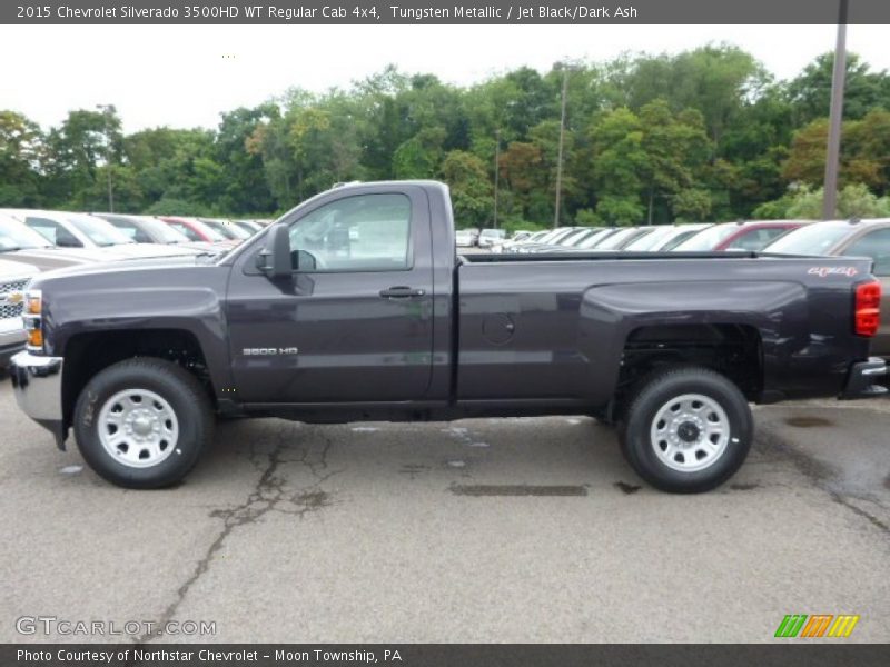 2015 Silverado 3500HD WT Regular Cab 4x4 Tungsten Metallic