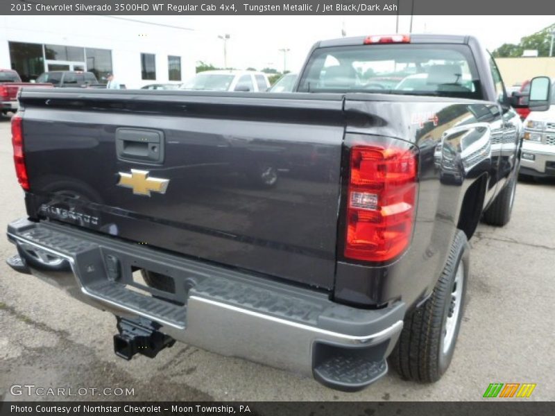 Tungsten Metallic / Jet Black/Dark Ash 2015 Chevrolet Silverado 3500HD WT Regular Cab 4x4