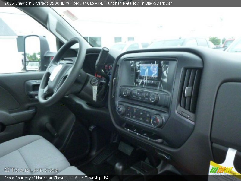 Tungsten Metallic / Jet Black/Dark Ash 2015 Chevrolet Silverado 3500HD WT Regular Cab 4x4