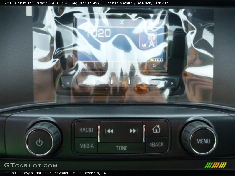 Tungsten Metallic / Jet Black/Dark Ash 2015 Chevrolet Silverado 3500HD WT Regular Cab 4x4