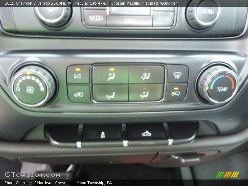 Controls of 2015 Silverado 3500HD WT Regular Cab 4x4