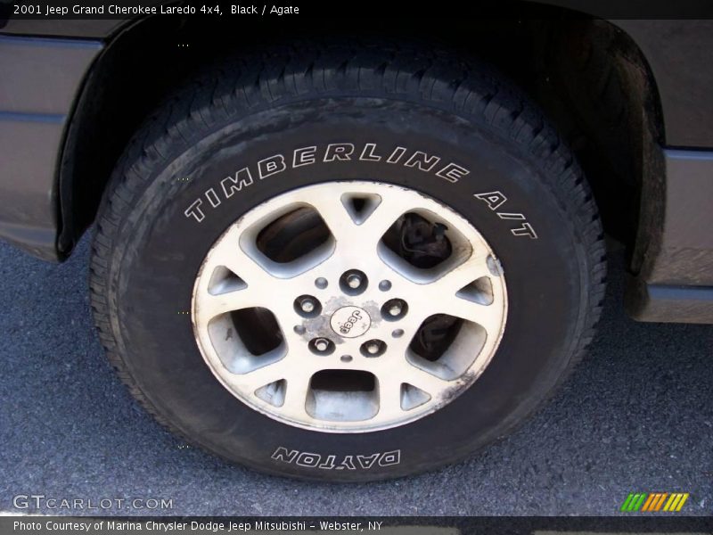 Black / Agate 2001 Jeep Grand Cherokee Laredo 4x4