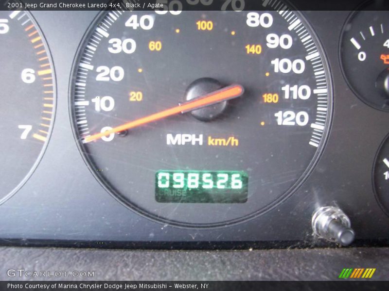 Black / Agate 2001 Jeep Grand Cherokee Laredo 4x4