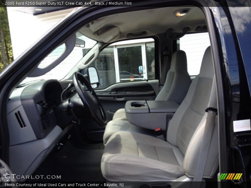 Black / Medium Flint 2005 Ford F250 Super Duty XLT Crew Cab 4x4