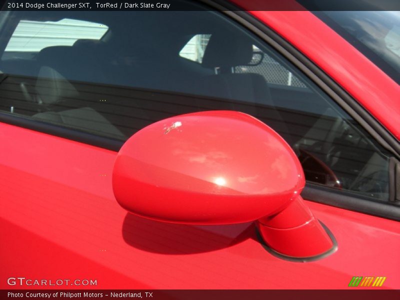 TorRed / Dark Slate Gray 2014 Dodge Challenger SXT