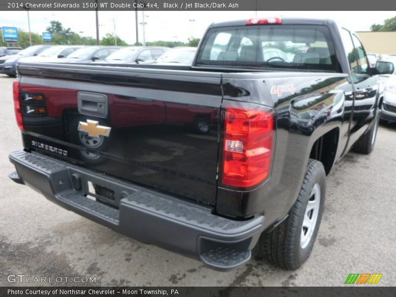 Black / Jet Black/Dark Ash 2014 Chevrolet Silverado 1500 WT Double Cab 4x4