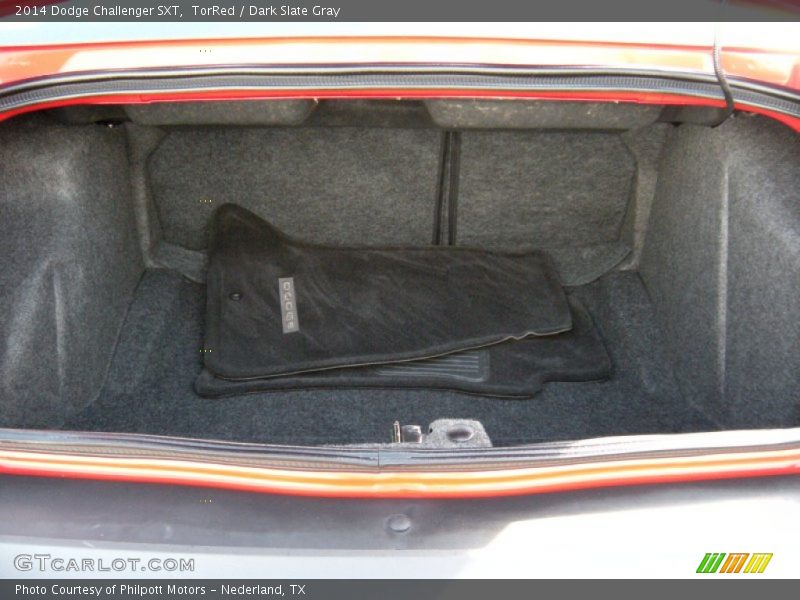TorRed / Dark Slate Gray 2014 Dodge Challenger SXT