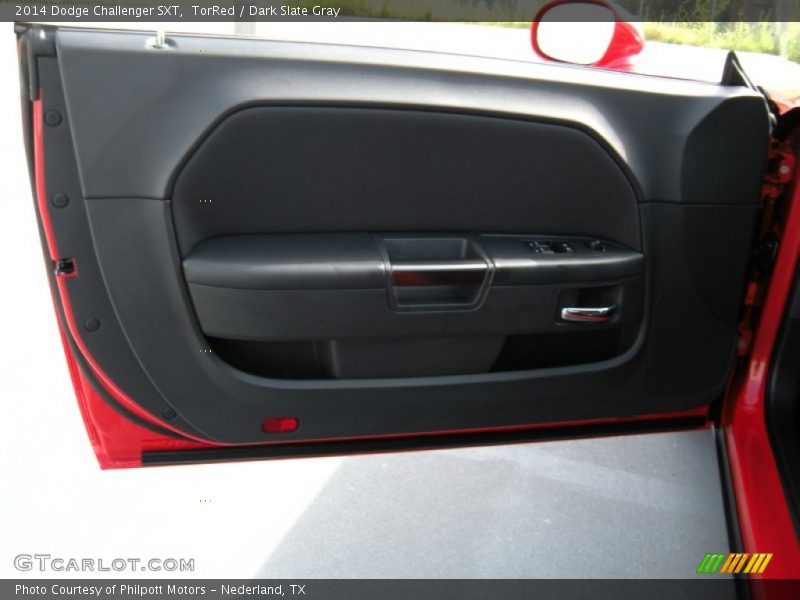 TorRed / Dark Slate Gray 2014 Dodge Challenger SXT