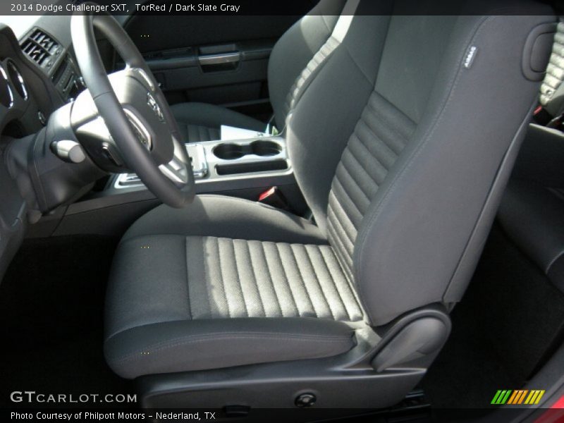 TorRed / Dark Slate Gray 2014 Dodge Challenger SXT
