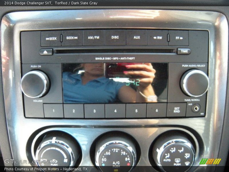 TorRed / Dark Slate Gray 2014 Dodge Challenger SXT