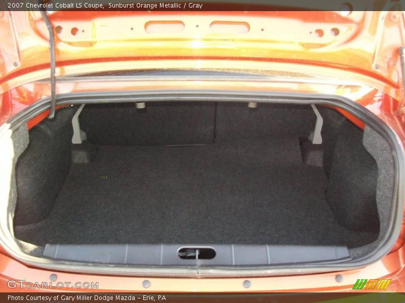 Sunburst Orange Metallic / Gray 2007 Chevrolet Cobalt LS Coupe