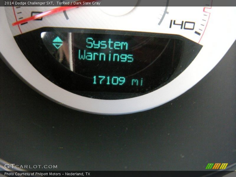 TorRed / Dark Slate Gray 2014 Dodge Challenger SXT