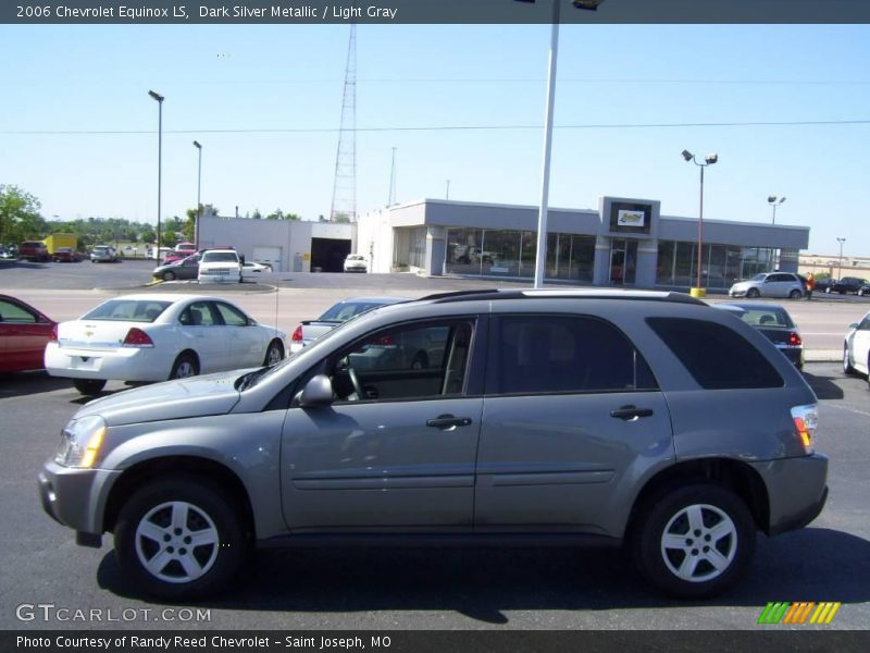 Dark Silver Metallic / Light Gray 2006 Chevrolet Equinox LS
