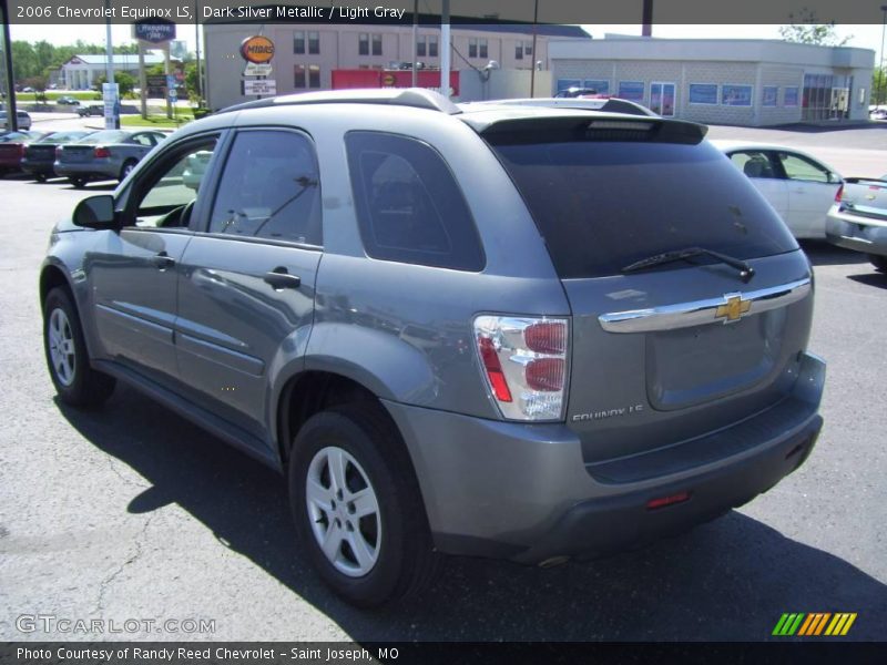 Dark Silver Metallic / Light Gray 2006 Chevrolet Equinox LS