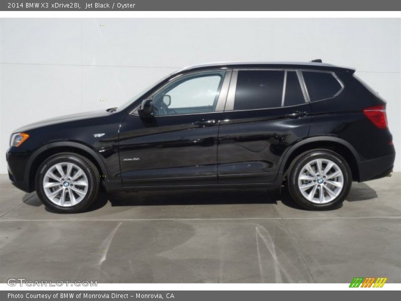 Jet Black / Oyster 2014 BMW X3 xDrive28i