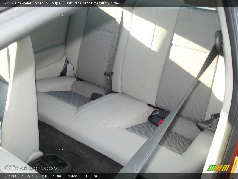 Sunburst Orange Metallic / Gray 2007 Chevrolet Cobalt LS Coupe