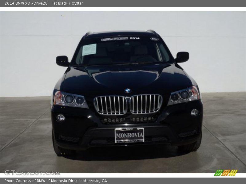 Jet Black / Oyster 2014 BMW X3 xDrive28i