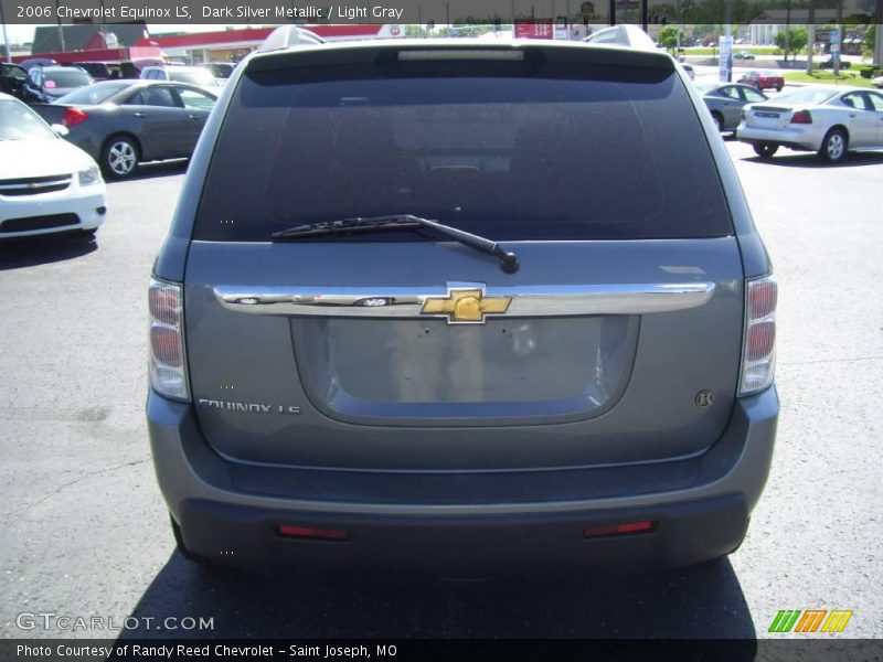Dark Silver Metallic / Light Gray 2006 Chevrolet Equinox LS