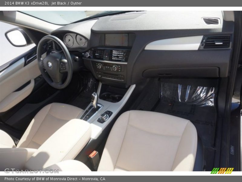 Jet Black / Oyster 2014 BMW X3 xDrive28i
