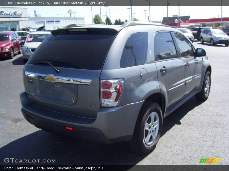 Dark Silver Metallic / Light Gray 2006 Chevrolet Equinox LS