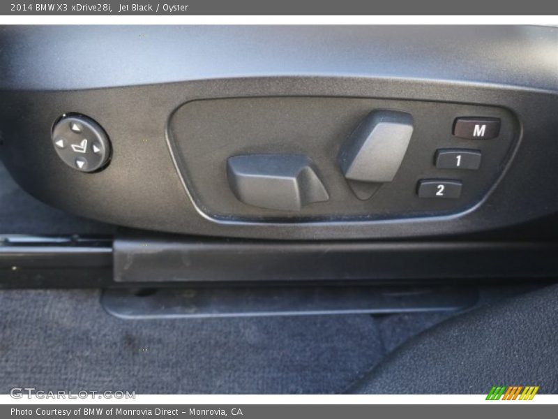 Jet Black / Oyster 2014 BMW X3 xDrive28i