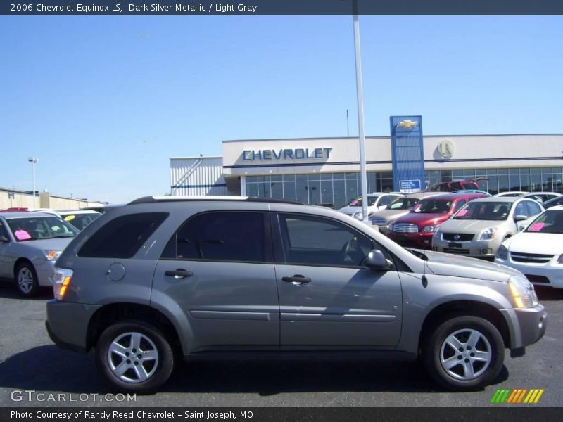 Dark Silver Metallic / Light Gray 2006 Chevrolet Equinox LS